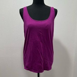 Old Navy Fitted Workout Tank. Size Lg. Purplish/Pink